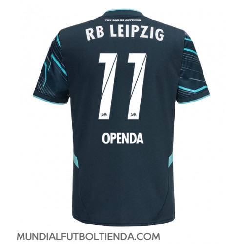Camiseta RB Leipzig Lois Openda #11 Tercera Equipación Replica 2024-25 mangas cortas